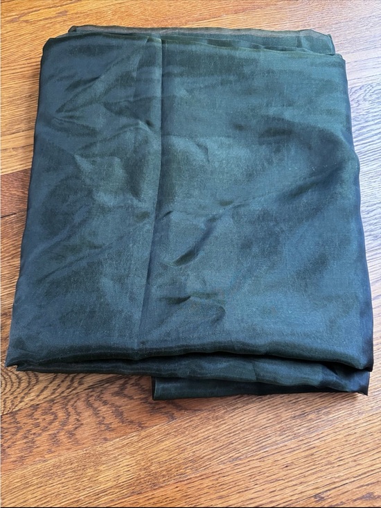 Other - Large Dark Green Gauze Tablecloth – 68” x 123” – Rustic Wedding & Event Decor